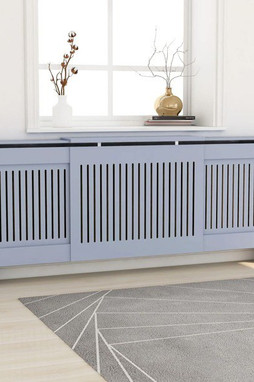 vidaXL 325549 - Cache-radiateur MDF 205 cm