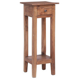 vidaXL 283923 - Plant Stand 30x30x75 cm Solid Mahogany Wood