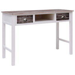 vidaXL 284154 - Bureau Marron 110 x 45 x 76 cm Bois