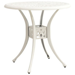 vidaXL 315584 - Table de jardin 78x78x72 cm Aluminium coulé