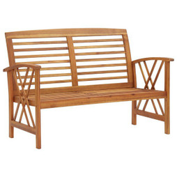 vidaXL 310269 - Banc de jardin 119 cm bois dacacia solide