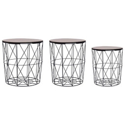 vidaXL 287645 - Table basse 3 pcs