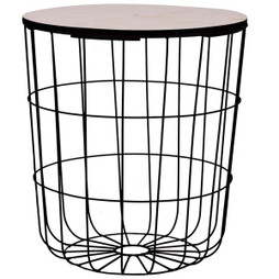 vidaXL 287651 - Table basse Ø 39,5 cm