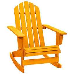vidaXL 315888 - Garden Adirondack Rocking Chair Solid Fir Wood