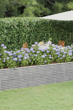 vidaXL 318967 - Lit surélevé de jardin Acier enduit de poudre é