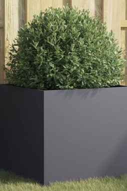 vidaXL 841563 - Jardinière anthracite 49x47x46 cm acier