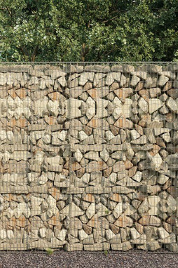 vidaXL 145088 - Paniers de gabion 3 pcs Acier galvanisé 25x25x197 cm