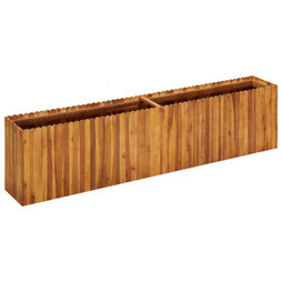 vidaXL 45926 - Lit surélevé de jardin 200x30x50 cm Bois massif dacacia