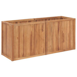 vidaXL 48974 - Lit surélevé de jardin 150x50x70 cm Bois de teck solide