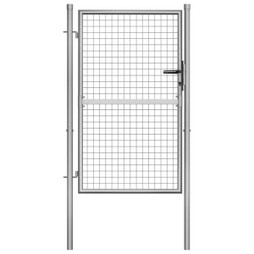 vidaXL 144757 - Porte de jardin Acier galvanisé 105x175 cm é