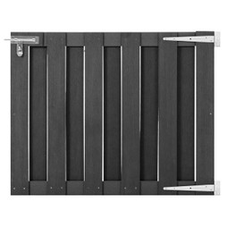 vidaXL 49082 - Portillon WPC 100x80 cm