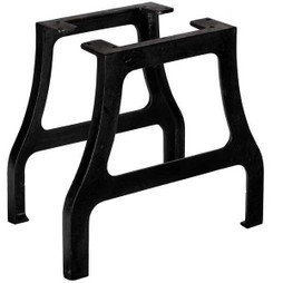 vidaXL 245421 - Pied de table basse 2 pcs Cadre en A Fonte