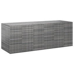 vidaXL 317237 - Boîte à coussins de jardin Résine tressée 291x100,5x104 cm