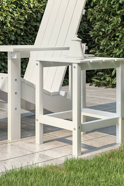 vidaXL 318641 - Table de jardin Adirondack 38x38x46 cm PEHD