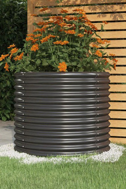 vidaXL 318861 - Jardinière Acier enduit de poudre 80x80x68 cm
