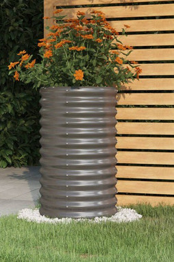 vidaXL 318849 - Jardinière de jardin Acier enduit de poudre 40x40x68 cm