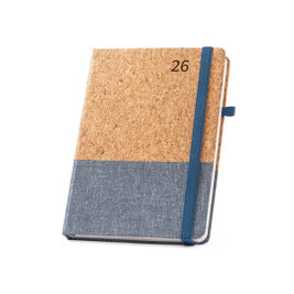 hi!dea 96199 - Cork and linen diary