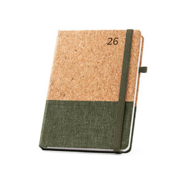 hi!dea 96199 - Cork and linen diary