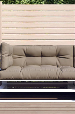vidaXL 314566 - Pallet Cushions 3 pcs Fabric