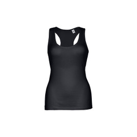 Women's sleeveless cotton T-shirt - Egotier 30120