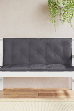 vidaXL 315004 - Coussin de banc de jardin anthracite tissu oxford