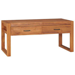 vidaXL 325272 - Meuble TV 100x40x45 cm Bois de teck