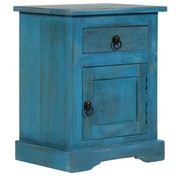 vidaXL 246150 - Table de chevet Bois de manguier massif 40x30x50 cm