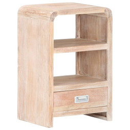 vidaXL 289632 - Table de chevet 40x30x60 cm Bois dacacia massif