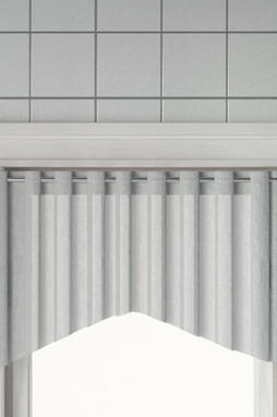 vidaXL 154612 - Tringles à rideau 2 pcs blanc et argenté 90-130 cm aluminium