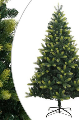 vidaXL 356762 - Sapin de Noël artificiel à charnières avec support 180 cm