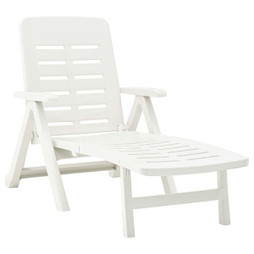 vidaXL 48754 - Chaise longue pliable Plastique