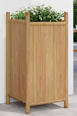 vidaXL 366466 - Jardinière 40x40x80 cm bambou