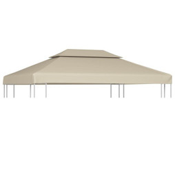 vidaXL 40881 - Recouvrement de remplacement dauvent 310 g/m² 3 x 4 m