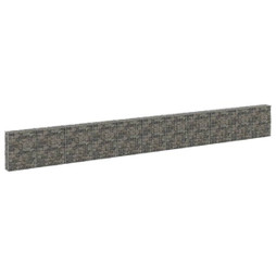 vidaXL 147817 - Mur en gabion avec couvercles Acier galvanisé 900x30x100 cm