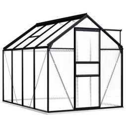 vidaXL 48216 - Serre avec cadre de base Aluminium 4,75 m²
