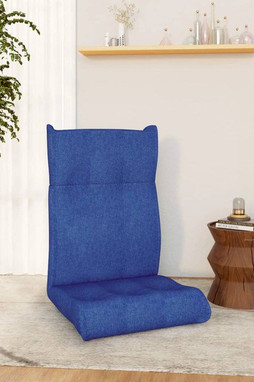 vidaXL 336598 - Chaise pliable de sol Tissu