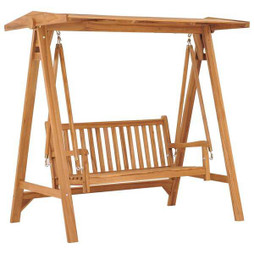 vidaXL 316629 - Balancelle 170 cm Bois de teck massif