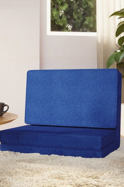 vidaXL 336553 - Chaise pliable de sol Tissu