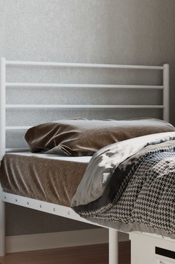 vidaXL 352397 - Tête de lit métal blanc 100 cm