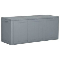 vidaXL 151235 - Boîte de rangement de jardin 270 L PP Rotin