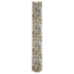 vidaXL 152014 - Poteau à gabion circulaire Acier galvanisé Ø30x200 cm