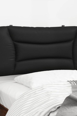 vidaXL 374556 - Coussin de tête de lit noir 100 cm similicuir