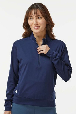Adidas A1002 - Women's Ultimate365 Quarter-Zip Pullover
