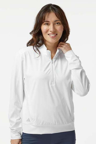 Adidas A1002 - Womens Ultimate365 Quarter-Zip Pullover