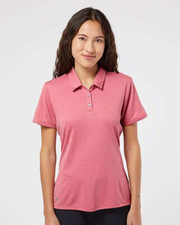 Adidas A241 - Womens Heathered Polo