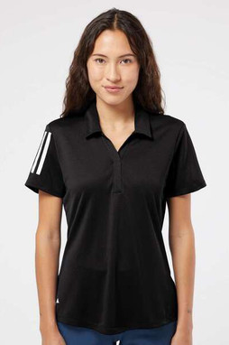 Adidas A481 - Womens Floating 3-Stripes Polo