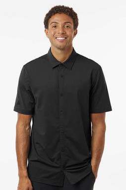 Adidas A595 - Button Down Short Sleeve Shirt
