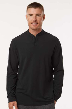 Adidas A597 - Henley Long Sleeve Tee