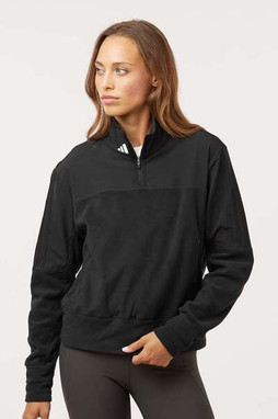 Adidas A601 - Jersey de mujer con cremallera y forro polar