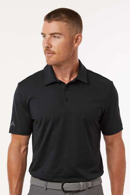 Adidas A704 - Textured Stripe Polo